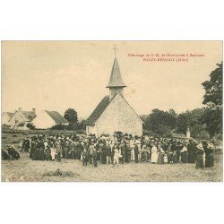 carte postale ancienne 03 POUZY-MESANGY. Pélerinage N.D de Miséricorde à Beaumont 1915