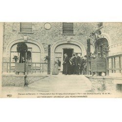 carte postale ancienne K. 77 PONT-AUX-DAMES-COUILLY. Maison de Retraite des Artistes Dramatiques. Président Carré