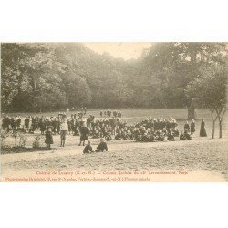 carte postale ancienne K. 77 LUZANCY. Le Château Colonie Scolaire du 18° arrondissement de Paris