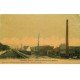 77 LA FERTE-SOUS-JOUARRE. Ateliers Société Générale Meulière avec Train et Locomotive. Carte toilée