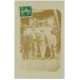 Top Rare 93 BAGNOLET LES LILAS. Carte Photo 1909 Conducteurs de Tramway au Dépôt de l'Est. Transports et Mécaniciens