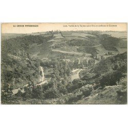 carte postale ancienne 23 TARDES la Vallée entre Evaux-les-Bains et Chambon 1916