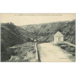 carte postale ancienne 23 ANZEME. Tournant du Belvédère