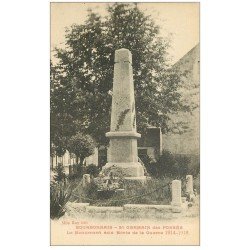 carte postale ancienne 03 SAINT-GERMAIN-DES-FOSSES. Monument aux Morts Guerre 14-18