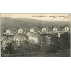 carte postale ancienne 23 CAMP DE LA COURTINE. Vue 2° Brigade