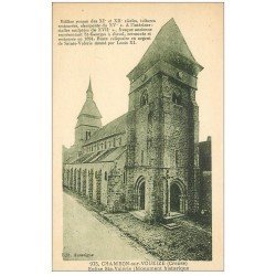 carte postale ancienne 23 CHAMBON-SUR-VOUEIZE. Eglise Sainte-Valérie