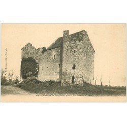 carte postale ancienne 23 CHATEAU DE MONTBEAU