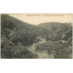 carte postale ancienne 23 CROZANT. Vallée de la Cédelle ou Sédelle