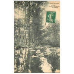 carte postale ancienne 23 EVAUX-LES-BAINS. Parc Château de Relibert 1913