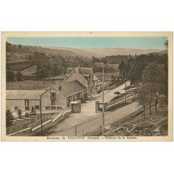 carte postale ancienne 23 FELLETIN. Château de la Jasseix