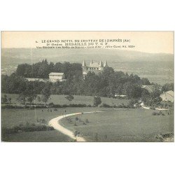 carte postale ancienne 01 LOMPNES. Grand Hôtel du Château. Ordre médaillé du T.C.F