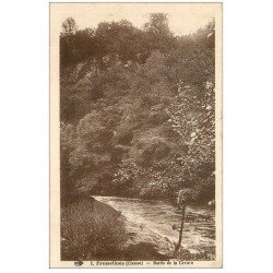 carte postale ancienne 23 FRESSELINES. Bords de la Creuse 1938