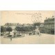 carte postale ancienne 23 GUERET. Fontaine Place Bonnyaud 1923