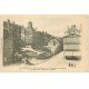 carte postale ancienne 23 GUERET. Hôtel des Tournoël et Château des Comtes de la Marche. Mercerie