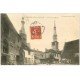 carte postale ancienne 03 SAINT-POURCAIN-SUR-SIOULE. Cour des Moines 1907 animation