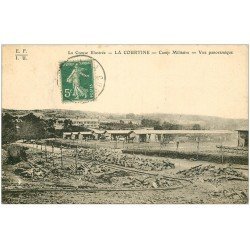 carte postale ancienne 23 LA COURTINE. Camp Militaire 1907