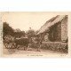 carte postale ancienne 23 LA CREUSE. Paysan et attelage de Boeufs