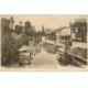 carte postale ancienne 03 SAINT-POURCAIN-SUR-SIOULE. Le Bief de la Sioule. Lavandières 1919