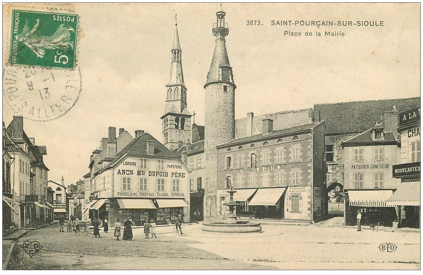 03 - ST POURCAIN SUR SIOULE CPA N.D. ed