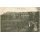 carte postale ancienne 24 BELVES. Paysanne et Vaches 1933