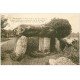 carte postale ancienne 24 BRANTOME. Le Dolmen. La Pierre levée 1931