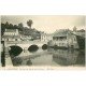 carte postale ancienne 24 BRANTOME. Pont des Barris sur la Drôme