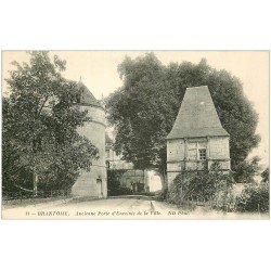 carte postale ancienne 24 BRANTOME. Porte d'Enceinte de la Ville