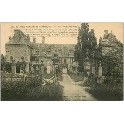 carte postale ancienne 24 CHATEAU DE SAUVEBOEUF n° 385