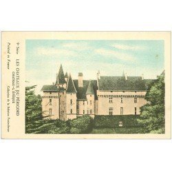 carte postale ancienne 24 Châteaux du Périgord. CHATEAU-L'EVEQUE. Collection de la Solution Pautauberge