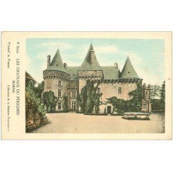 carte postale ancienne 24 Châteaux du Périgord. MARZAC. Collection de la Solution Pautauberge