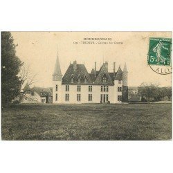 carte postale ancienne 03 THIONNE. Château des Gouttes 1912
