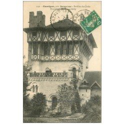 carte postale ancienne 24 GARRIGUE. Pavillon du Chalet de Sully 1915