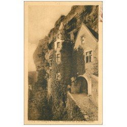 carte postale ancienne 24 LA ROQUE-GAGEAC. Château de Tarde 1933
