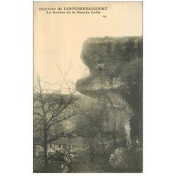 carte postale ancienne 24 LE ROCHER DE LA GRANDE CRETE 1917