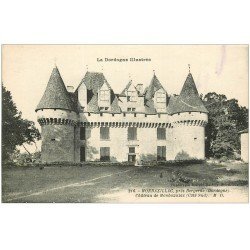 carte postale ancienne 24 MONBAZILLAC. Château 1938