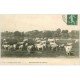 carte postale ancienne 03 Vaches dans les Prairies de l'Allier (carte gondolée)...