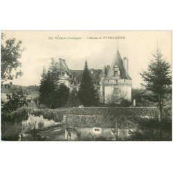 carte postale ancienne 24 VILLARS. Château de Puyguilhem