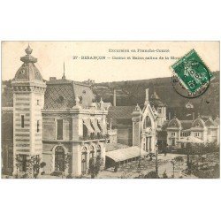 carte postale ancienne 25 BESANCON. Bains Salins Casino de la Mouillière 1908