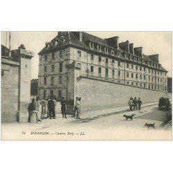 carte postale ancienne 25 BESANCON. Caserne Ruty 1910 Militaires