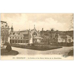 carte postale ancienne 25 BESANCON. Casino et Bains Salins de la Mouillière