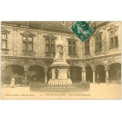 carte postale ancienne 25 BESANCON. Cour du Palais Granvelle 1915