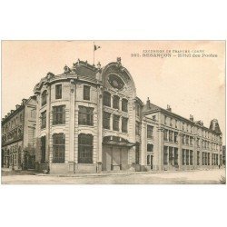 carte postale ancienne 25 BESANCON. Hôtel des Postes