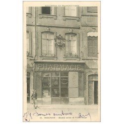 25 BESANCON. Superbe et Rare Pharmacie Jacques. Maison de Victor-Hugo 1903
