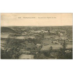 carte postale ancienne 25 BESANCON. Vue prise de la Chapelle des Buis