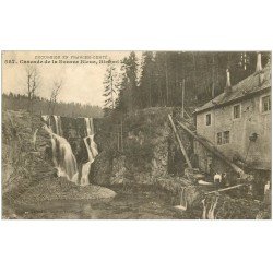 25 BIEF-MI-LAC. Cascade de la Source Bleue avec Femmes 1914