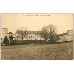 carte postale ancienne 25 CHATEAU DE MONCLEY.