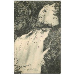 carte postale ancienne 25 CONSOLATION. Chute du Dessoubre 1909