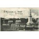 carte postale ancienne 25 FESCHES-LE-CHATEL. Kiosque et Monument aux Morts