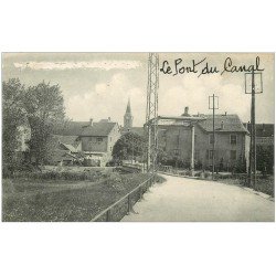 carte postale ancienne 25 FESCHES-LE-CHATEL. Le Pont du Canal