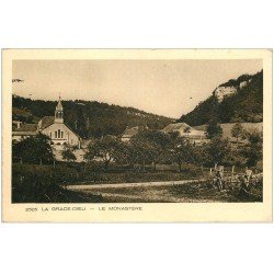 carte postale ancienne 25 LA GRACE-DIEU. Le Monastère